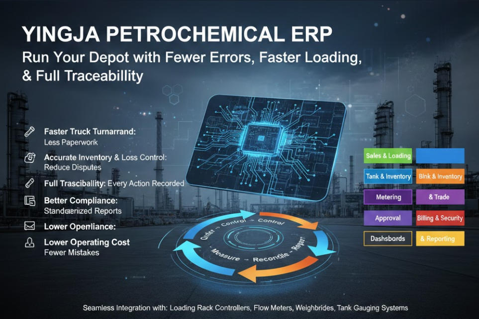    Yingjia Petrochemical ERP (Oil Depot ERP)